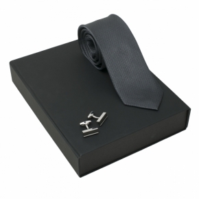 Zestaw upominkowy dla Panów marki Ungaro, składający się z krawata i spinek do mankietów