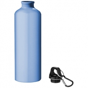 Aluminiowa butelka na wodę Oregon z karabińczykiem o pojemności 770 ml