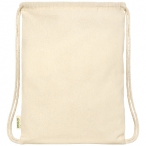 Orissa  plecak ściągany sznurkiem z bawełny organicznej z certyfikatem GOTS o gramaturze 100 g/m²