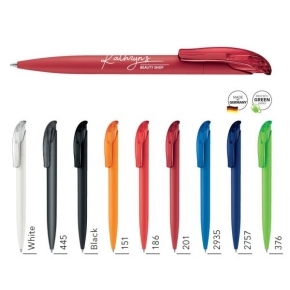 Długopis plastikowy Challenger Soft Touch marki Senator
