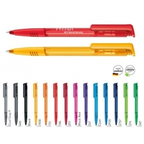 Długopis plastikowy SUPER HIT Clear SG marki Senator